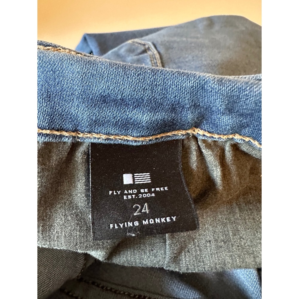 Flying Monkey Medium Wash Mid Rise‎ Skinny Jeans | Size 24 - Picture 4 of 8